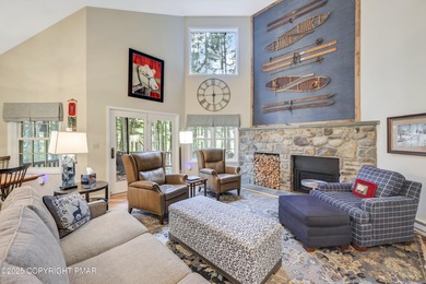 Move right in and enjoy this fully furnished, beautifully on Buck Hill Golf Club  in Pennsylvania - for sale on GolfHomes.com, golf home, golf lot