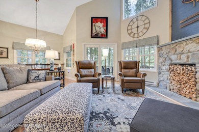 Move right in and enjoy this fully furnished, beautifully on Buck Hill Golf Club  in Pennsylvania - for sale on GolfHomes.com, golf home, golf lot