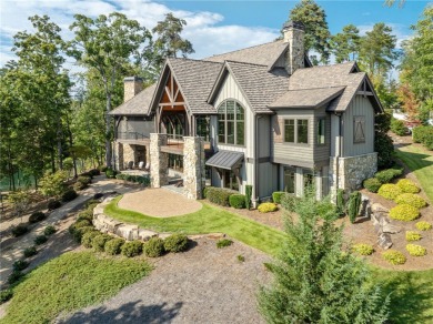 Defining lakeside luxury, this custom-built residence on one of on The Reserve At Lake Keowee in South Carolina - for sale on GolfHomes.com, golf home, golf lot