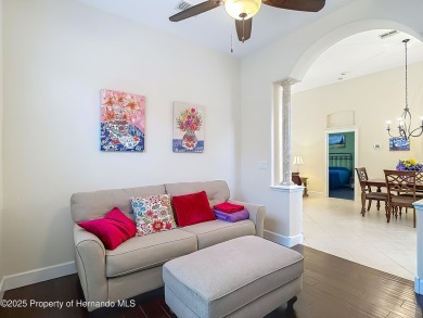 Gorgeous, furnished 2-bedroom, 2 bath home features a flex room on Glen Lakes Country Club in Florida - for sale on GolfHomes.com, golf home, golf lot