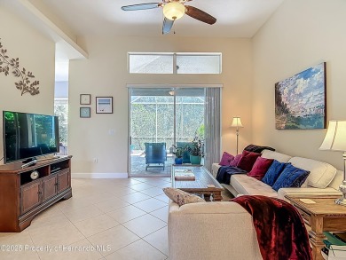 Gorgeous, furnished 2-bedroom, 2 bath home features a flex room on Glen Lakes Country Club in Florida - for sale on GolfHomes.com, golf home, golf lot