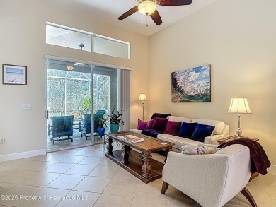 Gorgeous, furnished 2-bedroom, 2 bath home features a flex room on Glen Lakes Country Club in Florida - for sale on GolfHomes.com, golf home, golf lot