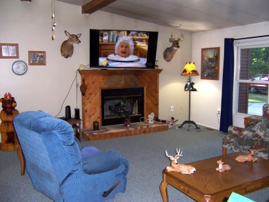 Double Lot, Year round home on private, wooded setting. Located on Burning Oak Country Club in Michigan - for sale on GolfHomes.com, golf home, golf lot