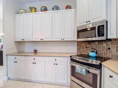 Gorgeous, furnished 2-bedroom, 2 bath home features a flex room on Glen Lakes Country Club in Florida - for sale on GolfHomes.com, golf home, golf lot