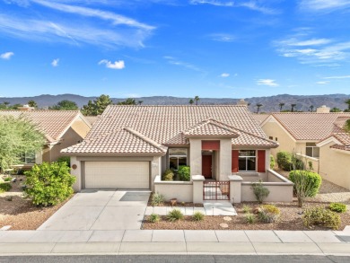 This rare Casablanca floorplan has A NEW HVAC SYSTEM IN 2022, a on Mountain Vista Golf Course At Sun City Palm Desert in California - for sale on GolfHomes.com, golf home, golf lot