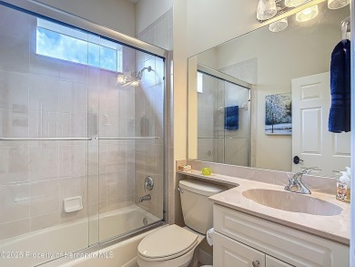 Gorgeous, furnished 2-bedroom, 2 bath home features a flex room on Glen Lakes Country Club in Florida - for sale on GolfHomes.com, golf home, golf lot