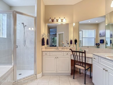 Gorgeous, furnished 2-bedroom, 2 bath home features a flex room on Glen Lakes Country Club in Florida - for sale on GolfHomes.com, golf home, golf lot