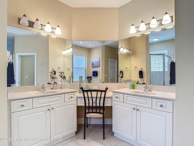 Gorgeous, furnished 2-bedroom, 2 bath home features a flex room on Glen Lakes Country Club in Florida - for sale on GolfHomes.com, golf home, golf lot
