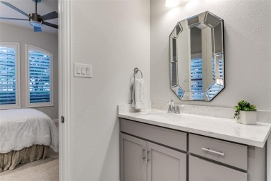 Step into refined luxury with this exquisite one-story residence on The Tribute At the Colony in Texas - for sale on GolfHomes.com, golf home, golf lot