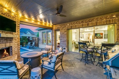 Step into refined luxury with this exquisite one-story residence on The Tribute At the Colony in Texas - for sale on GolfHomes.com, golf home, golf lot