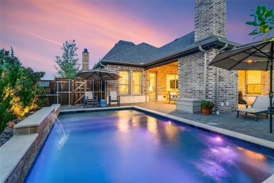 Step into refined luxury with this exquisite one-story residence on The Tribute At the Colony in Texas - for sale on GolfHomes.com, golf home, golf lot