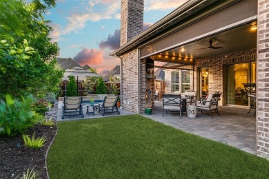 Step into refined luxury with this exquisite one-story residence on The Tribute At the Colony in Texas - for sale on GolfHomes.com, golf home, golf lot