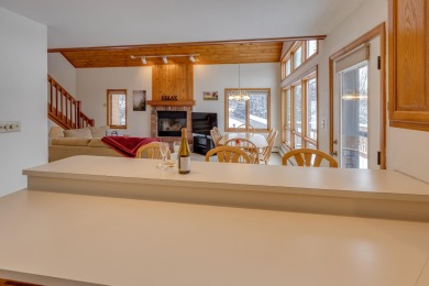 Amazing view back to the ski area from this 5-bedroom end unit on Mount Washington Hotel and Resort in New Hampshire - for sale on GolfHomes.com, golf home, golf lot