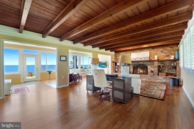 UNOBSTRUCTED BAY VIEW RANCHER with PRIVATE PIER in Kent Island's on Blue Heron Golf Course in Maryland - for sale on GolfHomes.com, golf home, golf lot