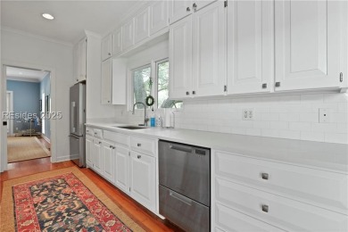 Just steps from the beach, this beautifully maintained 3-bedroom on Port Royal Golf and Racquet Club in South Carolina - for sale on GolfHomes.com, golf home, golf lot