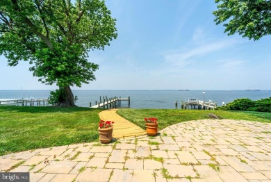 UNOBSTRUCTED BAY VIEW RANCHER with PRIVATE PIER in Kent Island's on Blue Heron Golf Course in Maryland - for sale on GolfHomes.com, golf home, golf lot