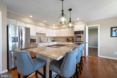 UNOBSTRUCTED BAY VIEW RANCHER with PRIVATE PIER in Kent Island's on Blue Heron Golf Course in Maryland - for sale on GolfHomes.com, golf home, golf lot