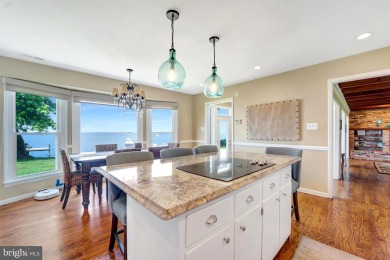 UNOBSTRUCTED BAY VIEW RANCHER with PRIVATE PIER in Kent Island's on Blue Heron Golf Course in Maryland - for sale on GolfHomes.com, golf home, golf lot