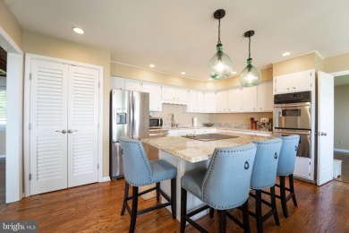 UNOBSTRUCTED BAY VIEW RANCHER with PRIVATE PIER in Kent Island's on Blue Heron Golf Course in Maryland - for sale on GolfHomes.com, golf home, golf lot