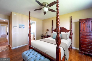 UNOBSTRUCTED BAY VIEW RANCHER with PRIVATE PIER in Kent Island's on Blue Heron Golf Course in Maryland - for sale on GolfHomes.com, golf home, golf lot