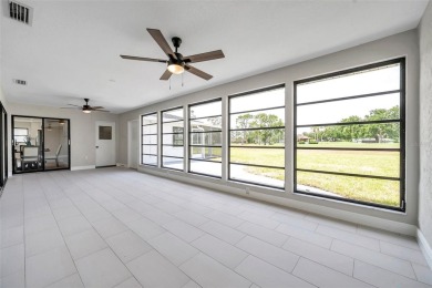 Spectacular golf course remodel! Plenty of room to add pool if on Palm Aire Country Club of Sarasota in Florida - for sale on GolfHomes.com, golf home, golf lot