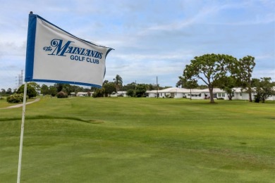 This beautiful renovated block-constructed home is in the 55+ on Mainlands Golf Club in Florida - for sale on GolfHomes.com, golf home, golf lot