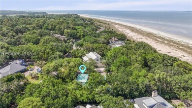 Just steps from the beach, this beautifully maintained 3-bedroom on Port Royal Golf and Racquet Club in South Carolina - for sale on GolfHomes.com, golf home, golf lot
