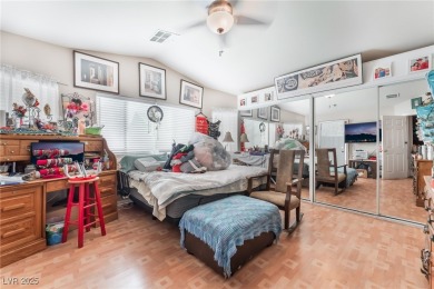 Nestled in a serene golf course community, this unique charming on Stallion Mountain Golf Course in Nevada - for sale on GolfHomes.com, golf home, golf lot
