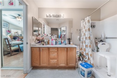 Nestled in a serene golf course community, this unique charming on Stallion Mountain Golf Course in Nevada - for sale on GolfHomes.com, golf home, golf lot