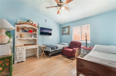 Nestled in a serene golf course community, this unique charming on Stallion Mountain Golf Course in Nevada - for sale on GolfHomes.com, golf home, golf lot