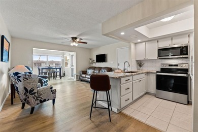 You will love coming home to this beautiful two-bedroom on Gulf Harbors Golf Course in Florida - for sale on GolfHomes.com, golf home, golf lot