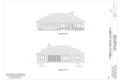 3 bed/2 bath New Construction Ranch Style Home on a Corner Lot on Hawks Landing Golf Club in Wisconsin - for sale on GolfHomes.com, golf home, golf lot