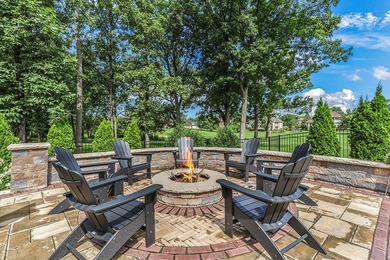 Spectacular. CUSTOM, and ULTRA UPGRADED home showcases the on Ruffled Feathers Golf Club in Illinois - for sale on GolfHomes.com, golf home, golf lot