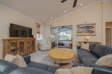 Bright,Cheerful & Immaculate Waterfront Home In Premier 55+ on Slammer and Squire Golf Course in Florida - for sale on GolfHomes.com, golf home, golf lot