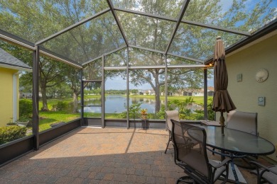 Bright,Cheerful & Immaculate Waterfront Home In Premier 55+ on Slammer and Squire Golf Course in Florida - for sale on GolfHomes.com, golf home, golf lot