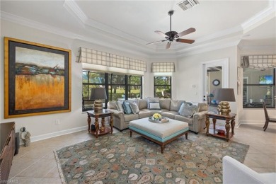 Nestled in the serene oasis of Mustang Island, this exquisite on Lely Resort Golf and Country Club in Florida - for sale on GolfHomes.com, golf home, golf lot