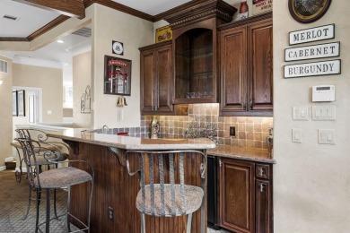 Nestled on a private cul-de-sac lot, this magnificent home on Gleneagles Country Club in Texas - for sale on GolfHomes.com, golf home, golf lot