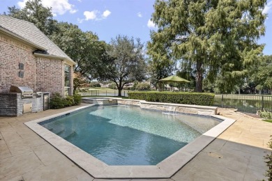 Nestled on a private cul-de-sac lot, this magnificent home on Gleneagles Country Club in Texas - for sale on GolfHomes.com, golf home, golf lot