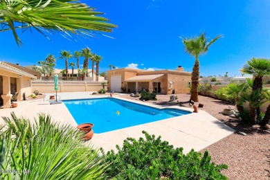 This home checks all the boxes! Total of 5 bedrooms, 4 baths, 3 on London Bridge Golf Course in Arizona - for sale on GolfHomes.com, golf home, golf lot