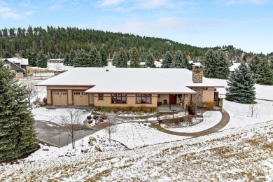 Discover timeless elegance in this custom-built masterpiece in on Eagle Bend Golf Course in Montana - for sale on GolfHomes.com, golf home, golf lot