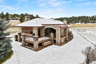 Discover timeless elegance in this custom-built masterpiece in on Eagle Bend Golf Course in Montana - for sale on GolfHomes.com, golf home, golf lot