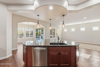 Immerse yourself in luxury in this stunning Genova model in the on Encanterra Country Club in Arizona - for sale on GolfHomes.com, golf home, golf lot