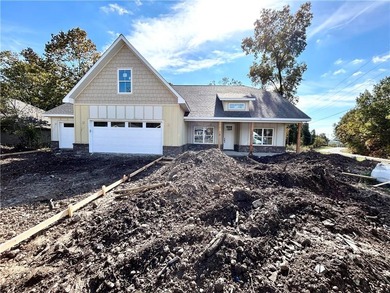 New construction on a flat .39 acre lot directly on trail! on Bella Vista - Metfield Golf Complex and Country Club in Arkansas - for sale on GolfHomes.com, golf home, golf lot