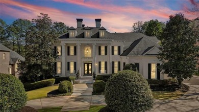 This extraordinary estate in the prestigious Windward community on The Golf Club of Georgia in Georgia - for sale on GolfHomes.com, golf home, golf lot