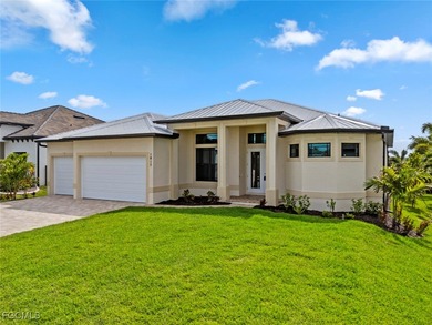 This is the LOWEST PRICED new construction Gulf access home in on Burnt Store Golf Club in Florida - for sale on GolfHomes.com, golf home, golf lot