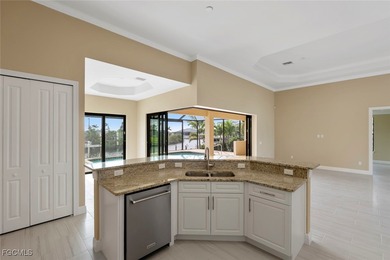 This is the LOWEST PRICED new construction Gulf access home in on Burnt Store Golf Club in Florida - for sale on GolfHomes.com, golf home, golf lot