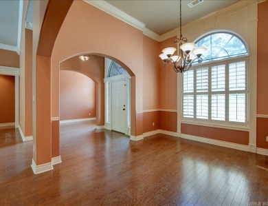 Custom Craftsman-style home with an open floor plan, cathedral on Granada Golf Course in Arkansas - for sale on GolfHomes.com, golf home, golf lot