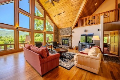 Welcome home to this spectacular 3 Bed, 3 Bath Linwood Cedar on Smoky Mountain Country Club in North Carolina - for sale on GolfHomes.com, golf home, golf lot