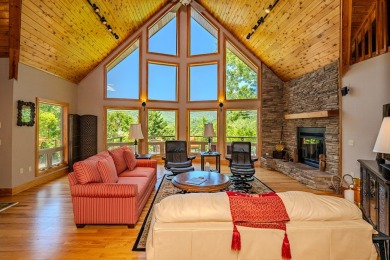 Welcome home to this spectacular 3 Bed, 3 Bath Linwood Cedar on Smoky Mountain Country Club in North Carolina - for sale on GolfHomes.com, golf home, golf lot