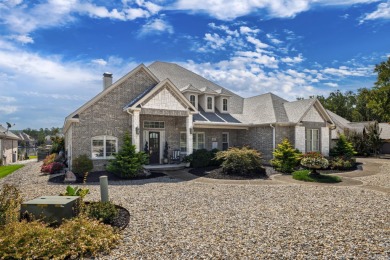 Beautiful one-story Lake Maria home built by Carriage Custom on Isabella Golf Course  in Arkansas - for sale on GolfHomes.com, golf home, golf lot